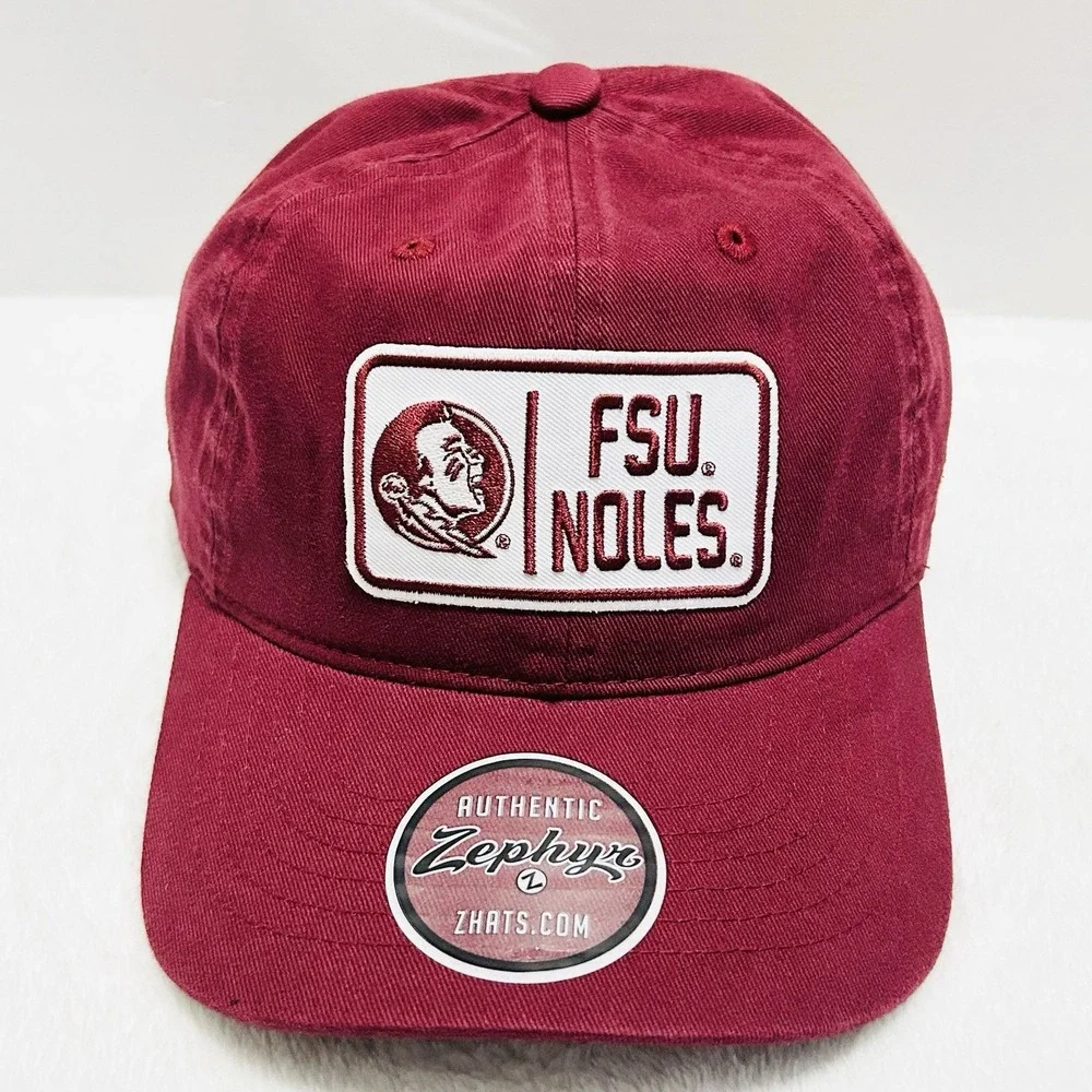 Zephyr Florida State‎ Seminoles Dad Noles Hat Cap Adjustable Strapback Red NCAA